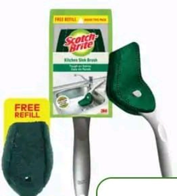 Scotch Brite Kitchen Sink Brush With Refill