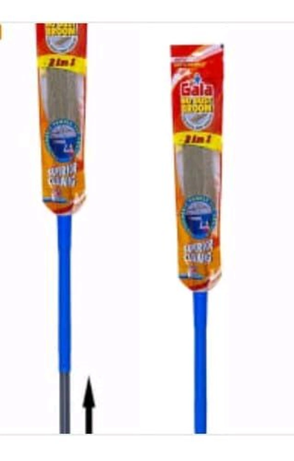 Gala No Dust Broom 2 in 1 Expandable Handle