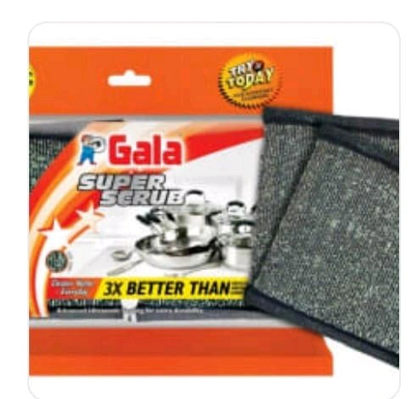 Gala Super Scrubber Scrub Pad 1pack(2pcs.)
