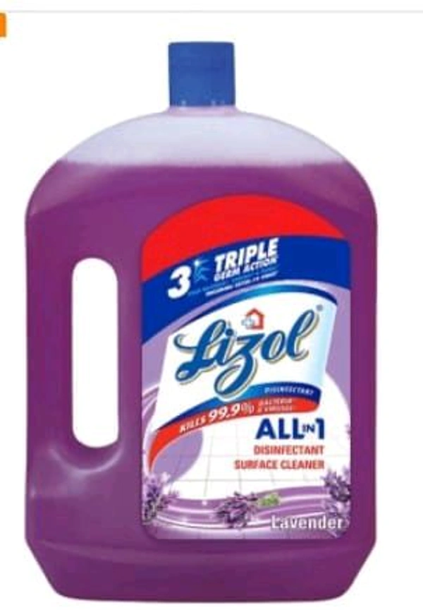 Lizol Lavender All-in-1 Disinfectant Surface Cleaner 2 ltr.