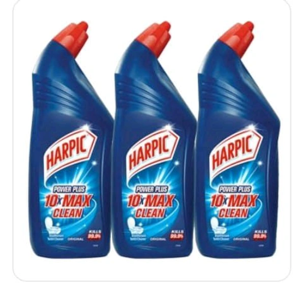 Harpic Power Plus Original Disinfectant Toilet Cleaner 1 Pack ( 3pcs.x 600ml.)