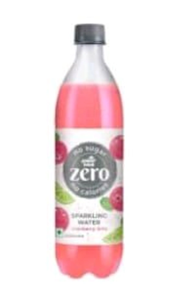 Paper Boat Zero Cranberry Lemon Sparkle Water 600ml.