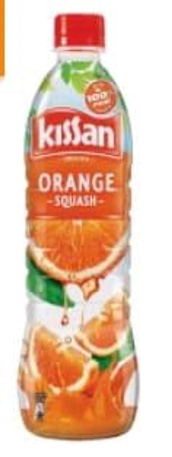 Kissan Juicy Orange Squash Bottle 750ml.