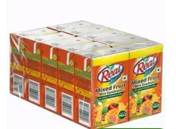 Real Mixed Fruit Juice (Pack Of 10 ×110ml.)