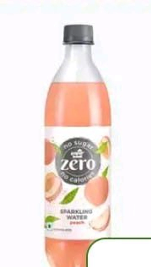 Paper Boat Zero Sudar Peach Sparkling Water 600ml.