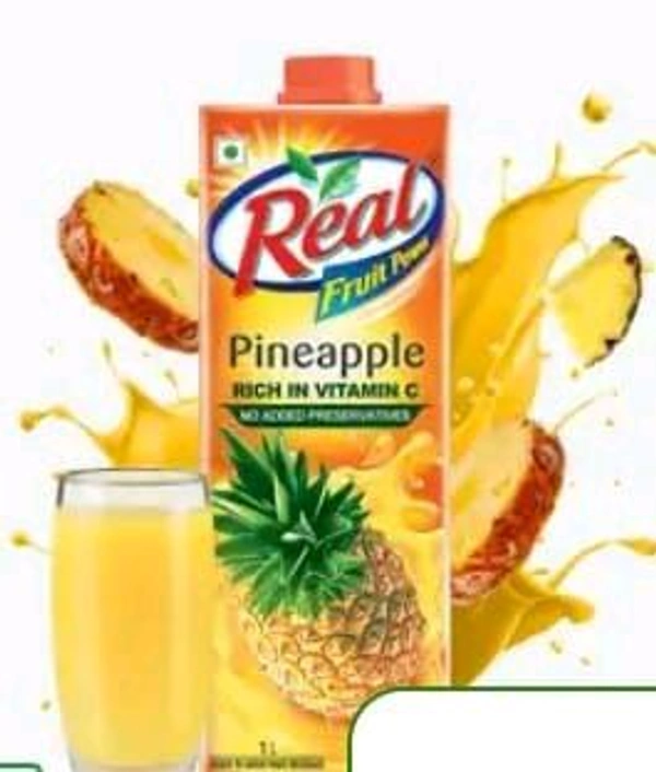 Real Fruit Power Pineapple Juice 1ltr.