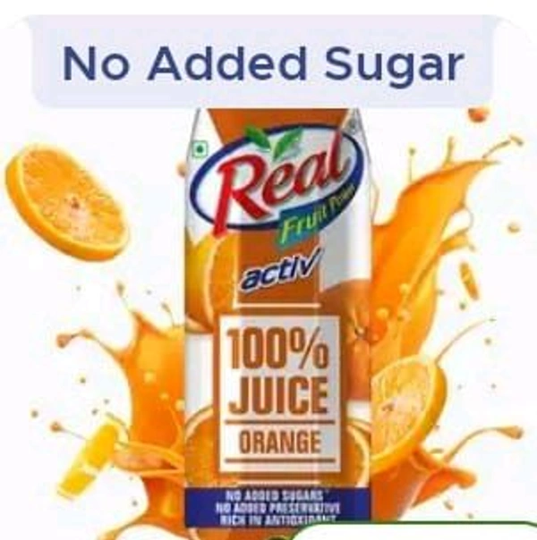 Real Active Orange Juice 1ltr.