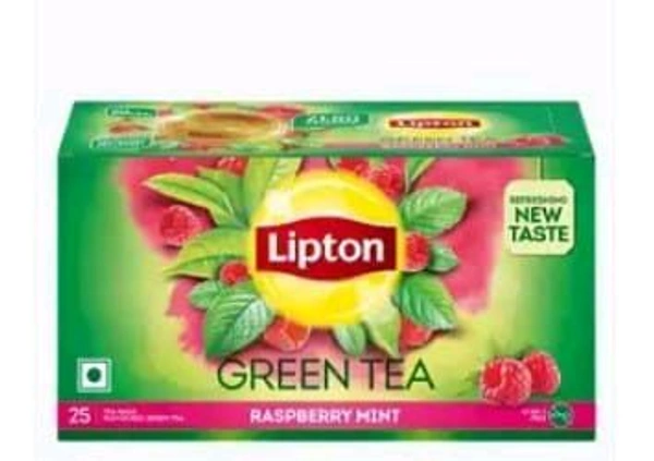 Lipton Raspberry Mint Green Tea Bags 25pcs. ×1.3gm.