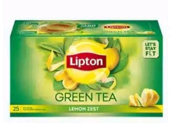 Lipton Lemon Zest Green Tea Bags 1pack (25pcs.)