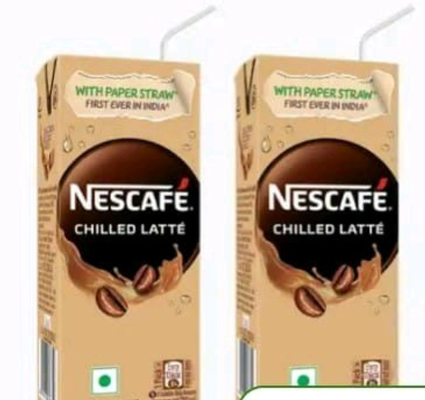 Nescafe Ready To Drink Coffee Flavoured Latte 2×180ml.