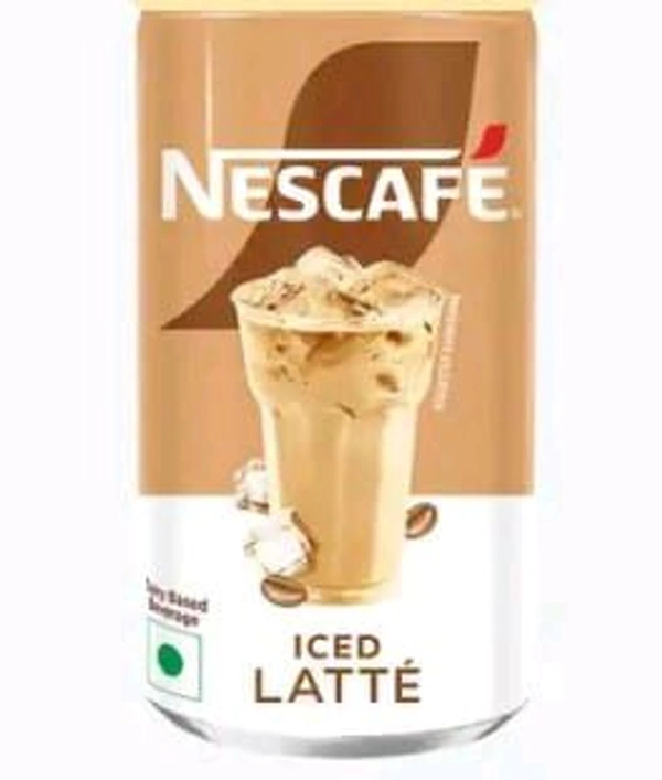 Nescafe Cafe Style Cold Coffee, Iced Latte 170ml.