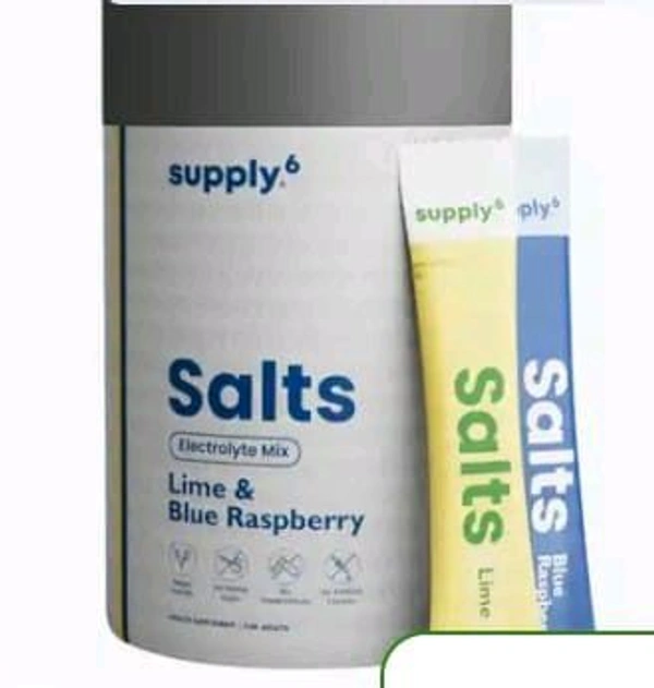 Supply 6 Salts Electrolyte Mix ( Lime & Blue Raspberry ) 18×4gm.