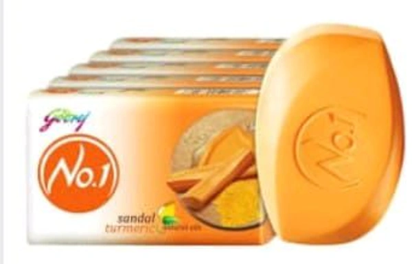 Godrej No.1 Sandal & Turmeric Bath Soap 100gm.
