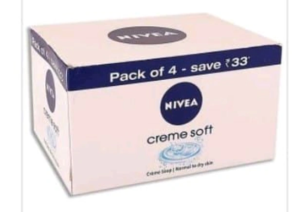 Nivea Creme Soap 1pack (4pcs.×125 gm. )