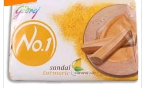 Godrej No.1 Sandal & Turmeric Soap 1pack (4×150gm.)