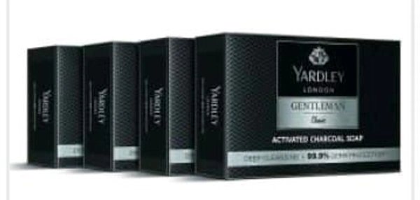 Yardley Gentleman Charcoal Soap 1pack (3pcs. ×100gm.)
