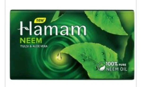 Hamam Neem Tulsi & Aloevera soap Bar 100gm.
