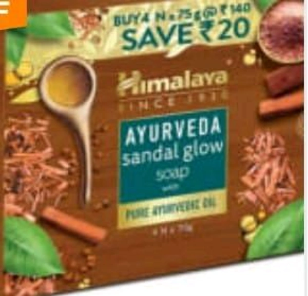 Himalaya Ayurveda Sandal Soap 4×75gm.
