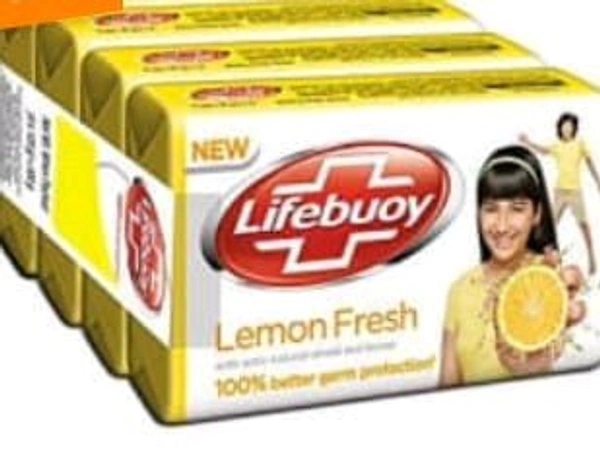 Lifebouy Lemon Fresh Soap 1pack (7pcs. × 125gm. )