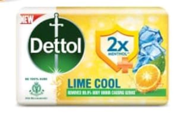 Dettol Soap Lime Cool 1pack (4pcs. × 150gm.