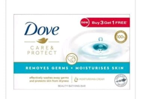Dove Care & Protect Soap Bar 1pack (4 psc. ×100gm.)