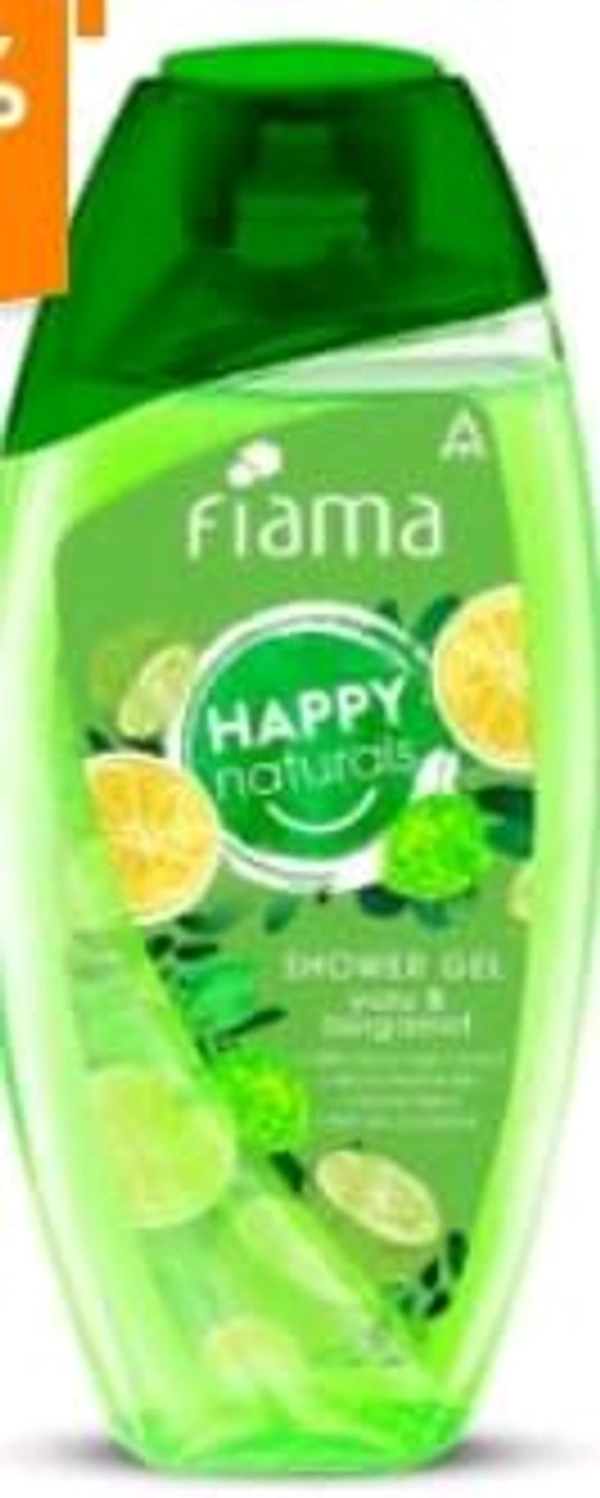 Fiama Happy Naturals Shower Gel - yuzu & Bargandi 259ml.