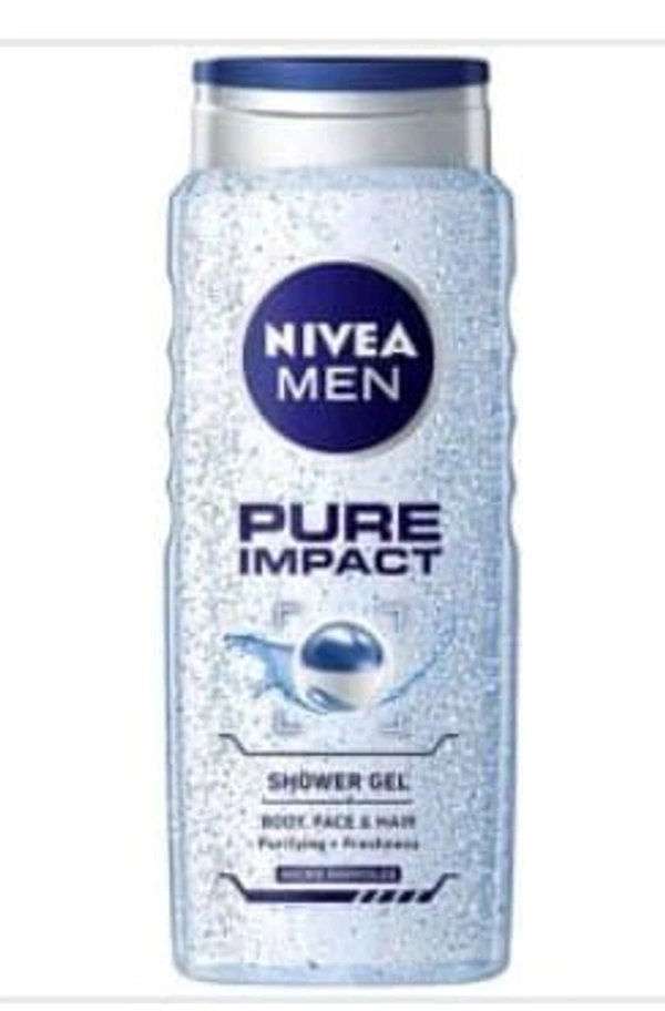 Nivea Men Shower Gel Pure Impact 500ml.