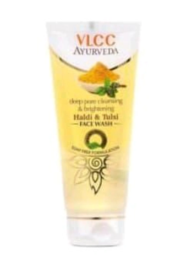 VLCC Deep Pore Cleaning & Brightning   Haldi & Tulsi Face Wash 100ml.