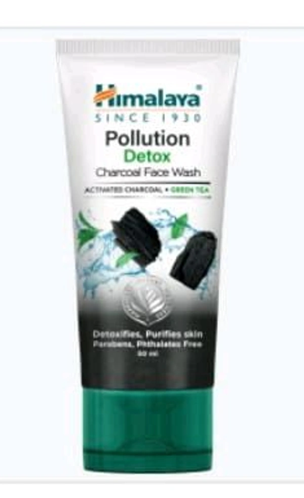 Himalaya Pollution Detox Charcoal Face Wash 50ml.