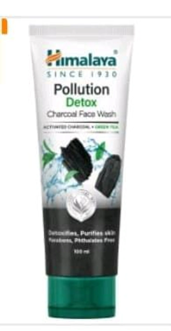 Himalaya Pollution Detox Charcoal Face Wash 100ml.