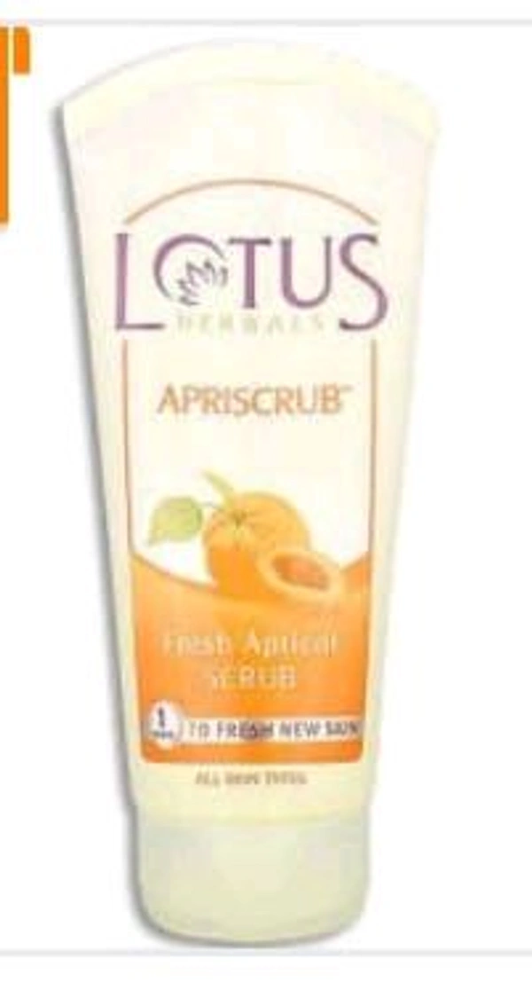 Lotus Apricot Scrub Tube 180gm.
