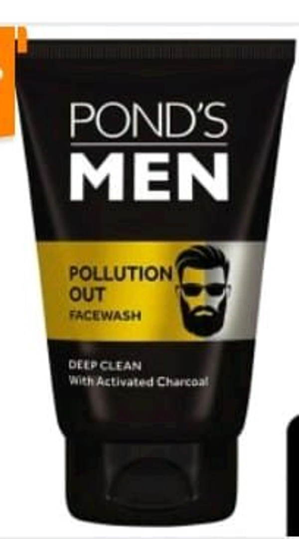 Pond's Men Pollution Out Activated Charcoal Face Wash 100gm.