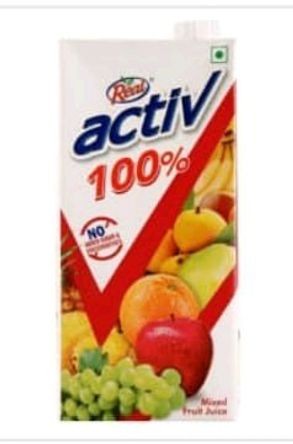 Dabur Real Active Mixed Fruit Juice Tetra Pack 1ltr.