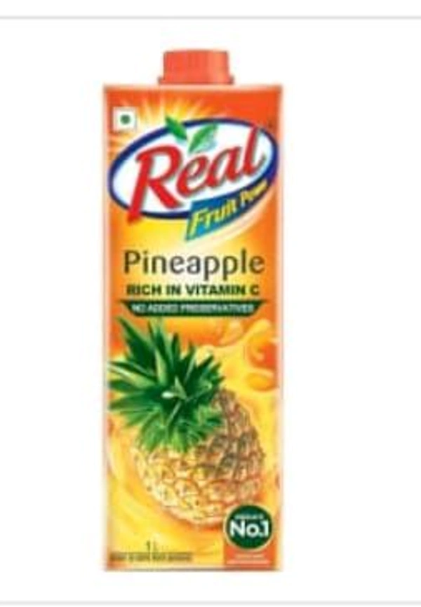 Dabur Real Pineapple Juice Tetra Pack 1ltr.