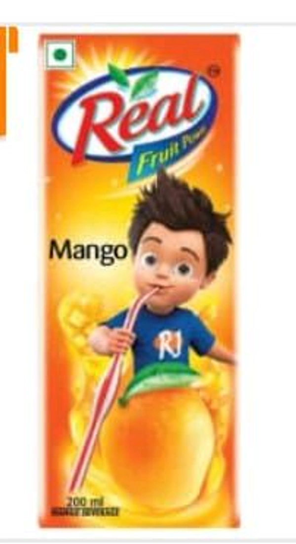 Dabur Real Mango Nector Juice Tetra Pack 200ml.