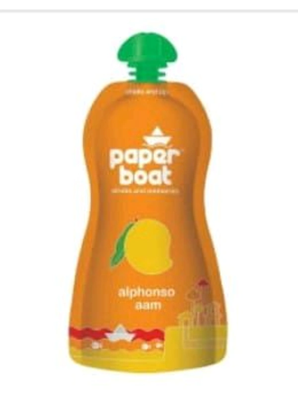 Paper Boat Alphonso Aam Juice Tetra Pack 200ml.
