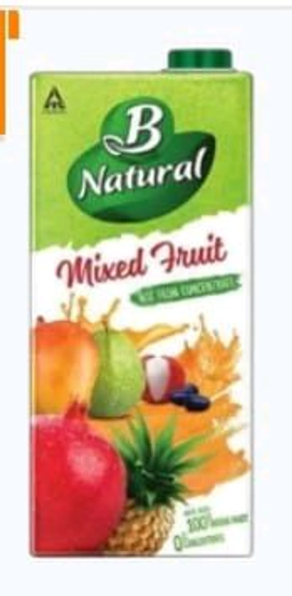 B Natural Mixed Fruit Merry Juice Tetra Pack 1ltr.
