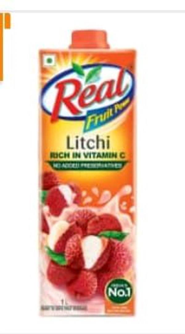 Dabur Real Fruit Power Litchi Fruit Juice 1ltr.