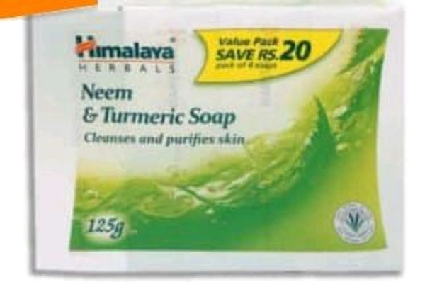 Himalaya Neem & Turmeric Soap 1pack ( 4pcs. × 125gm.)