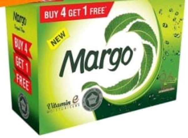 Margo Original Neem Soap Buy 4 Get 1 Pack Of 4 +1