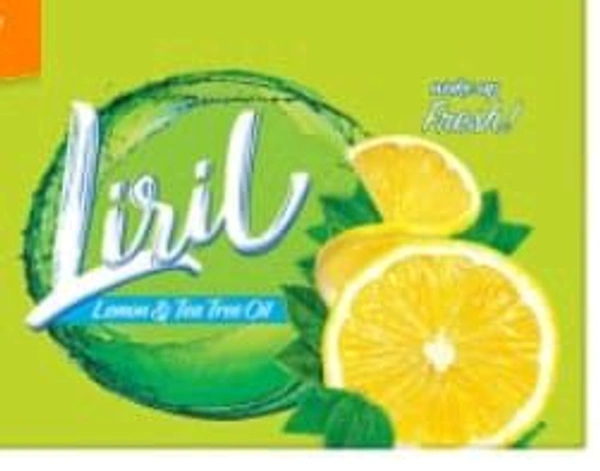 Liril Lime & Tea Tree Oil Soap 1pack (4pcs.×125gm.)