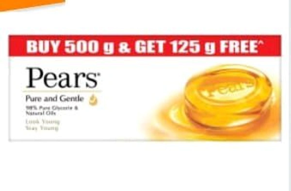Pears Moisturising Bathing Bar Soap With Glycerine 1pack (5pcs.×125gm. )