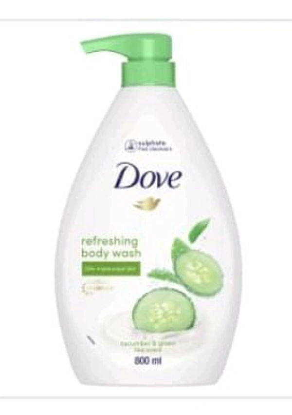 Dove Refreshing Body Wash - With Cucumber 800ml.