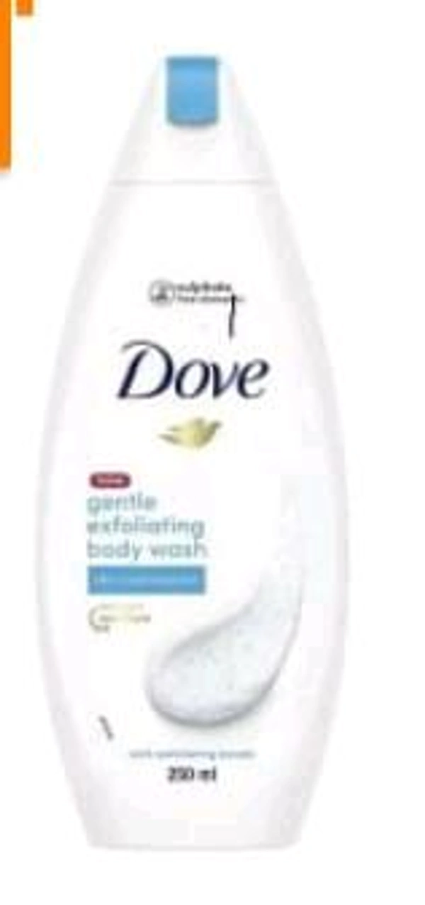 Dove Gentle Exfoliating Nourishing Body Wash 250ml.