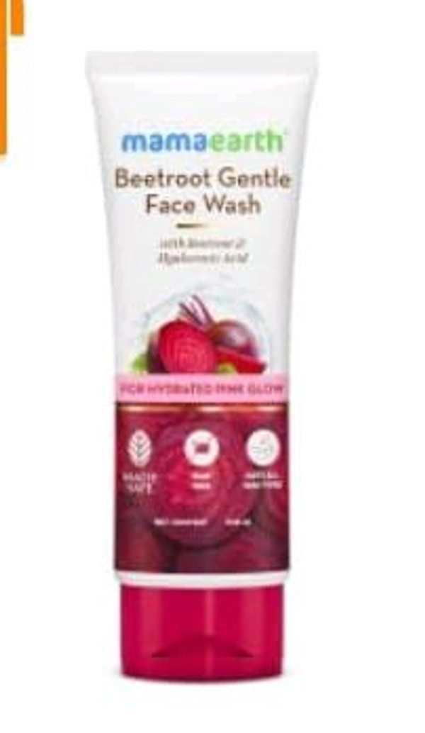 Mamaearth Beetroot Gentle Face Wash 100ml.