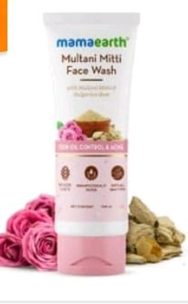 Mamaearth  Multani Mitti Face Wash 100ml.