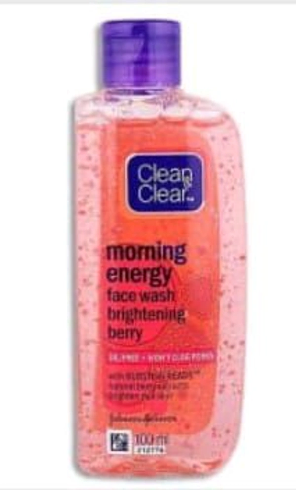 Clean & Clear Morning Energy Berry Face Wash 100ml.