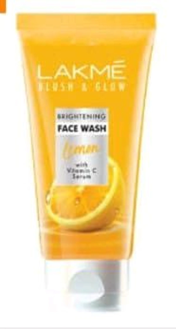 Lakme Blush & Glow Lemon Brightening Face Wash 100gm.