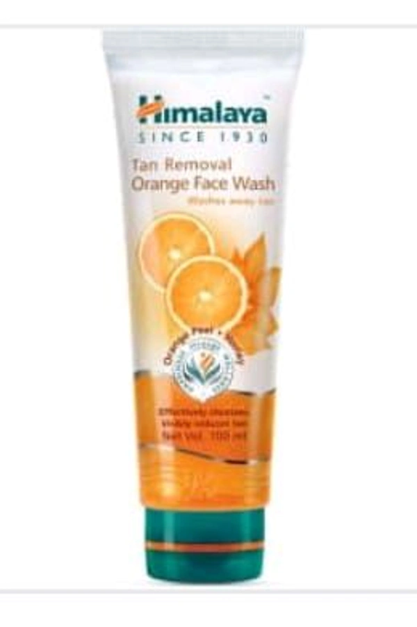 Himalaya Tan Removal Orange Face Wash 100ml.