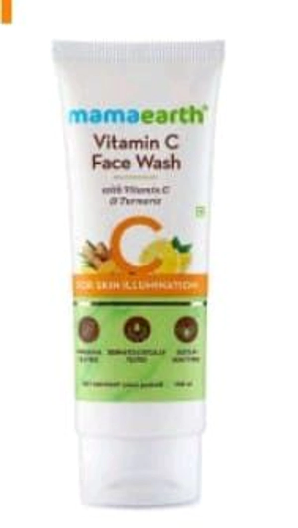 Mamaearth Vitamin C Face Wash 100ml.